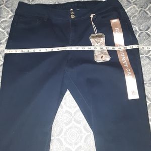 HYDRAULIC DENIM "NOLITA" CURVY CAPRI